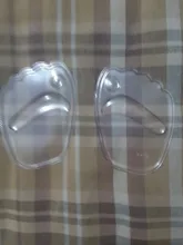 Plantillas de Gel de silicona suave para mujer, ayuda para el metatarso, almohadillas para zapatos, ortopédicas, 1 par