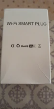 Enchufe WiFi de enchufe inteligente para la UE, 16A, Monitor de potencia, función de sincronización, Control por aplicación Tuya SmartLife, funciona con el asistente de Google Alexa, 100-240V