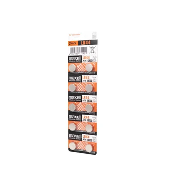 

Battery Buttons Maxell lithium Buttons LR-44 (Blister pack 10 Battery)