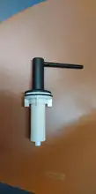 Sink Soap-Dispenser Pump Detergent Liquid Stainless-Steel Kitchen Black Solid Large-Capacity