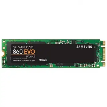 

SOLID DISK SAMSUNG SSD 860 EVO 500GB - M.2 2280 - SATA III-READ 550 MB/S-WRITE 520 MB/S