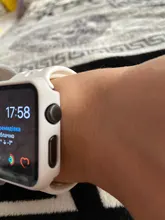 Cristal + funda para Apple Watch, Protector de pantalla, accesorios para apple watch, 44mm, 40mm, 42mm, 38mm, serie iWatch 5 4 3 6 se