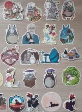 10/30/50 unids/pack Anime japonés en espíritu pegatinas para monopatín casco de la caja de regalo bicicleta ordenador portátil juguetes de los niños