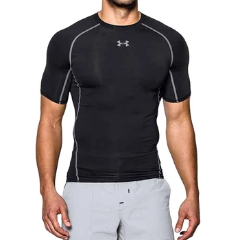 

Men's Short Sleeved Compression T-shirt Under Armour 1257468-001 Black