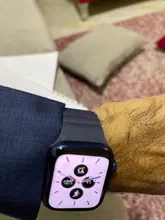 Correa de cuero para Apple Watch, banda magnética de 44mm, 40mm, 38mm y 42mm para reloj inteligente iWatch series 3, 4, 5, se, 6