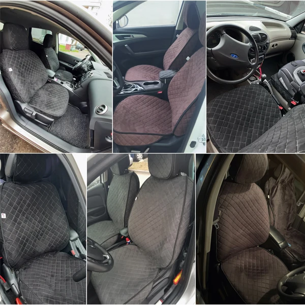 SOFIA+/ auto seat cover cape capes universal car goods eco leather protection universal for lada kia renault toyota vaz ford Hyundai Накидка на сиденье автомобиля Чехлы авто Чехлы На Сиденья Автомобиля