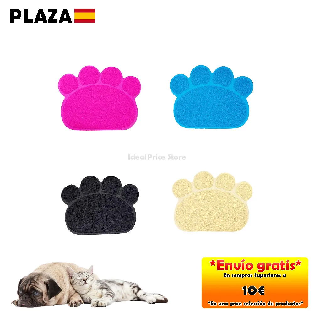 Idealprice Store® Alfombra multifuncional para mascotas, Colchoneta para dormir para mascotas, tapetes para comedero