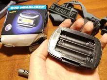 LED Headlamp Torch-Lanterna Outdoor Mini Night-Fishing Waterproof Camping COB for 4-Modes