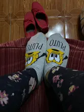 2021 Disney las mujeres de dibujos animados de calcetines de las niñas Mickey Minnie Mouse suave transpirable de verano calcetín de algodón barco corto calcetines de Navidad