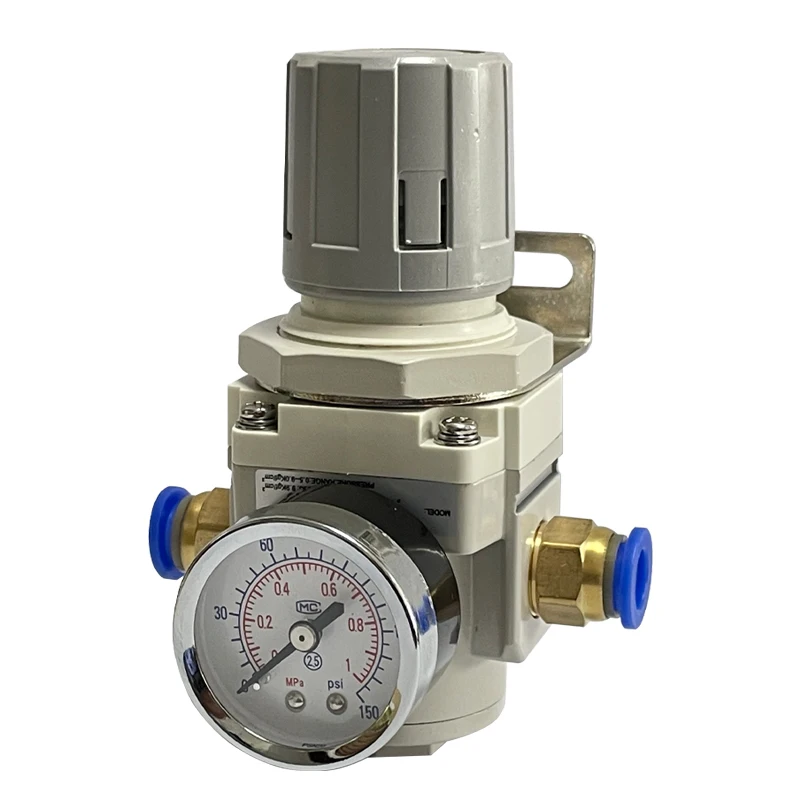 Regolatore Filtro Aria G1/2 BFR4000 – Con Manometro, Filtrazione 40 µm, Per Impianti Pneumatici E Compressori!