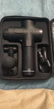 Pistola de masaje de alta frecuencia para relajación muscular, masajeador eléctrico con bolsa portátil, pistola de terapia para fitness