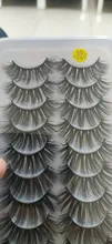 Extension Mink-Eyelashes Makeup Handmade Natural 3D New 5/10-Pairs