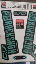 2018 rockshox SID mountain bike front fork decals  bicycle front fork stickers