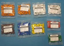 wire connect 100pcs Insulated connector Terminal Crimp Terminator cold pressed insulated