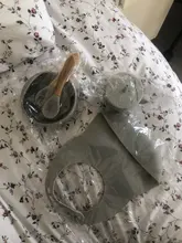 6 unids/set alimentación de bebé vajilla libre de BPA, silicona de grado de alimentos de babero mantel tenedor cuchara de alimentación taza suministros de bebé para los niños