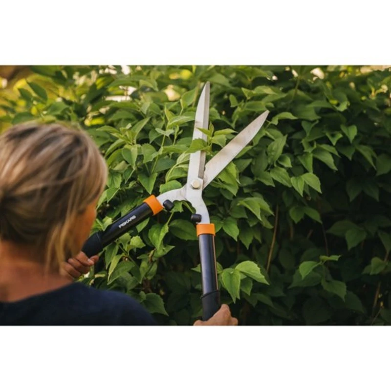 Hedge shears Fiskars Solid HS21(1026827) Clipping sheathing brunches wire strippers quick cut shears fencing shears
