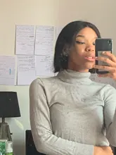 Ali Grace Bob pelucas delanteras de encaje para las mujeres corto pelo humano con corte Bob cierre peluca cabello Natural brasileño de encaje recto frente Bob pelucas