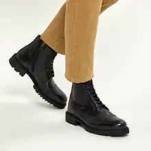 FLO 4119 черные мужские ботинки Forester