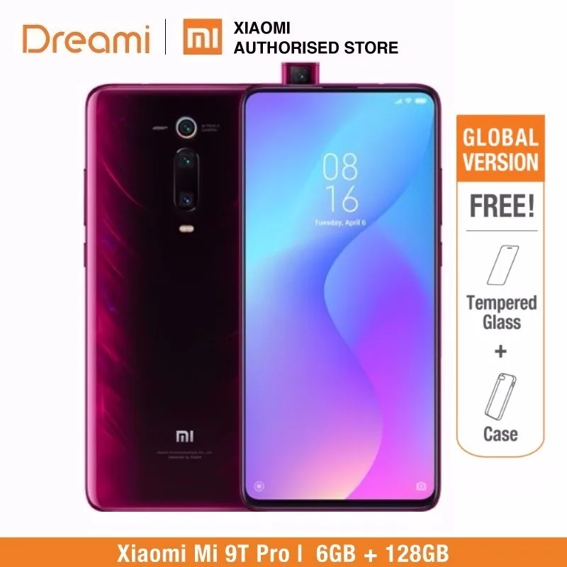 Глобальная версия Xiaomi mi 9T PRO 128GB rom 6GB ram(абсолютно новая и запечатанная коробка) mi9tpro128 mi9t