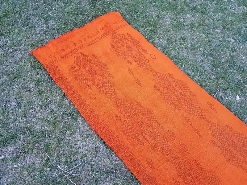 Винтаж ручной работы дача Декор кухня келим 2'5'' X 13'11''
