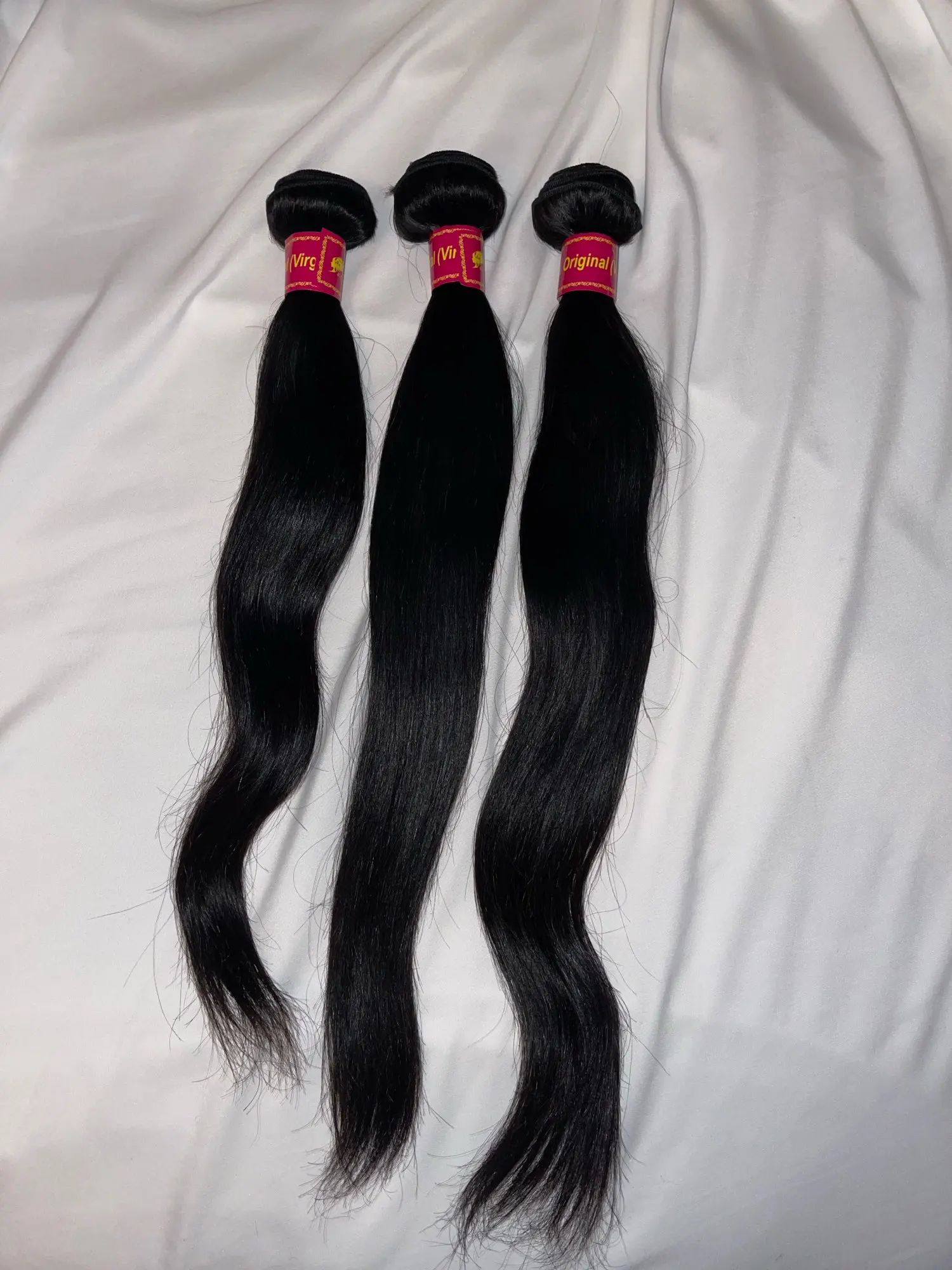 Ali Queen Hair 3pcs Brazilian Raw Virgin Hair Weave Bundles 8"~30" Natural  Color Straight Hair Unprocessed Human Hair Weaving - Price history & Review  | AliExpress Seller - ali queen Official Store |