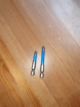 Vástago hexagonal magnético PH2 de 25mm-150mm y 1/4 , puntas de destornillador eléctrico de largo alcance, cabeza única Phillips/Cruz