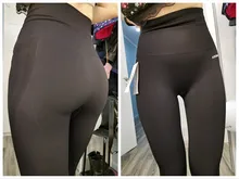 Capri Pants Legging Fitness Gym Tights Tummy-Control Sexy High-Waist Sport Running Push-Up