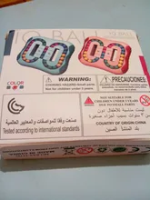 Cubo giratorio de inteligencia mágica para niños, juguete educativo con giroscopio para dedos