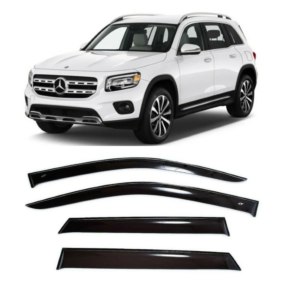 Дефлекторы окон Cobra Tuning M37420 на авто Mercedes Benz GLB-Klasse X247 2019- 4 шт./комп. ветровики от