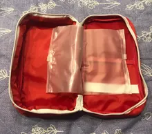 Botiquín de primeros auxilios portátil vacío, grande, para el hogar, acampada al aire libre, viaje, tratamiento de emergencia, bolsa médica, nuevo estilo