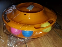 3 Levels Pet Cat Toy Funny Tower Tracks Disc Cat Tracks Toys Training Intelligence Amusement