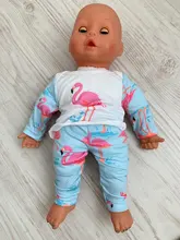 Ropa de muñeca para bebé nacido, Fit para bebé de 18 pulgadas, 40-43cm, unicornio, Alpaca, vestido de fibra de cactus, ropa y accesorios para muñecas para Baby Festival, regalo de cumpleaños