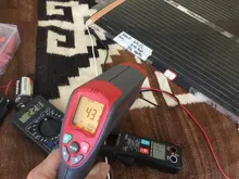 220V 50cm Width Healthy Floor Heating Infrared Underfloor Heating Carbon Film Heater