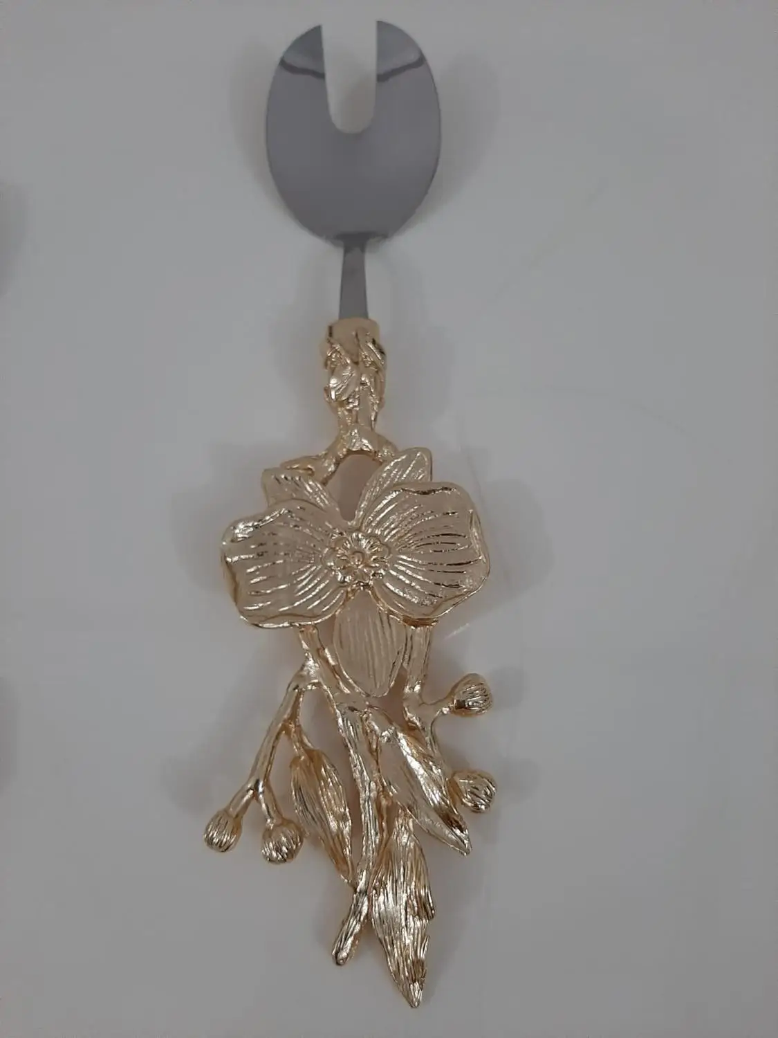 Orchid stainless steel serving spoon