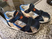 Apakowa-zapatos de Punta cerrada para niños pequeños, sandalias ortopédicas deportivas de cuero pu, zapatos de verano, 2019