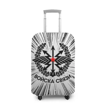 

Cover for a suitcase 3D troops communication.