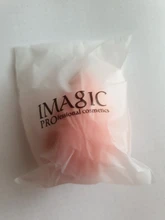 IMAGIC-esponja de maquillaje, esponjilla en forma de lágrima para aplicación de base y corrector en crema, esponja suave, mojar abundantemente con agua antes de utilizar, venta al por mayor