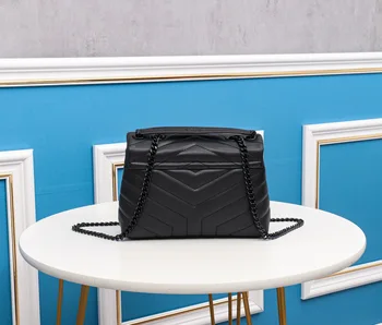 

Bags for women 2020 famous brand luxury hangbags soft genuine leather top quality ladies chains shoulder bag sac a main fashion