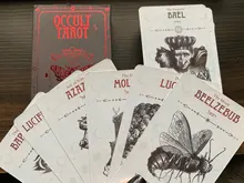 Juego de cartas del Tarot del Fuego, oráculo, guía electrónica, Linestrider Dreams, juguete de adivinación, Estrella giratoria, Muse, Hoodoo occulta