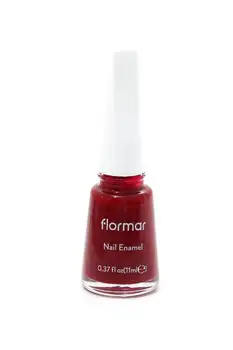 

Flormar Nail Polish-Nail Enamel 128 Live Clear Burgundy 8690604011285