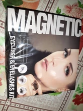 Extensiones de pestañas magnéticas, 3/5 pares de maquillaje, delineador de ojos, rizador de pestañas fácil de poner, pestañas postizas gruesas, regalo