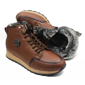 

Falcon 105 Inside Furry Men Sports Boat-Coffee Brown 100 cotton Quality Inside Fur Coat