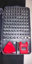 KINDLOV-Juego de destornilladores 112 en 1, conjunto de brocas de precisión, multifunción, dispositivo de reparación de teléfonos móviles, herramientas manuales