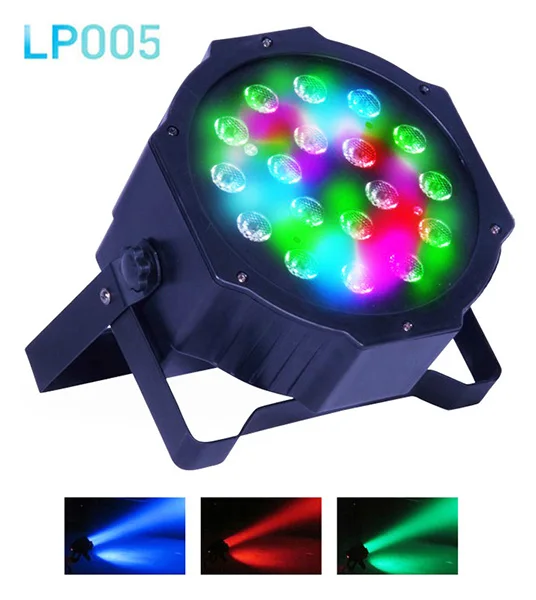 LP005 Светодиодный прожектор смены цвета (колорчэнджер) RGB 18*1Вт Big Dipper | Лампы и