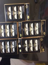 Mink-Eyelashes Makeup SHIDISHANGPIN Natural Wispy 3-Pairs 3d