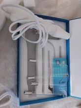 Electrodo de alta frecuencia para máquina Facial, tubo de cristal, varita para acné, cuidado de la piel, removedor de acné, estiramiento Facial de alta frecuencia para Spa