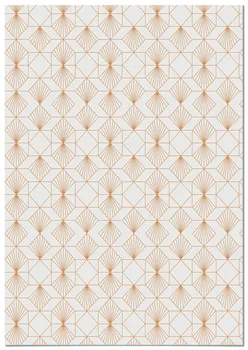 

Big Picture®Wall wallpaper geometry Watch sand | Printed in vinyl Textile high quality | Easy installation