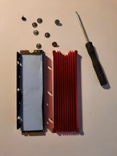 M.2 Heatsink Cooling-Metal-Sheet Pci-E-Nvme for NGFF SSD Dustproof 2280