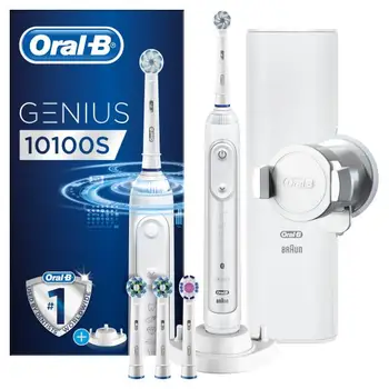 

Oral-B Genius 10100S White eletric Zahnbürste mit Bluetooth