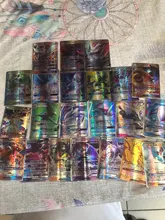 Juego de cartas de Pokémon francés GX V MAX VMAX, cartas brillantes, juego de batalla
